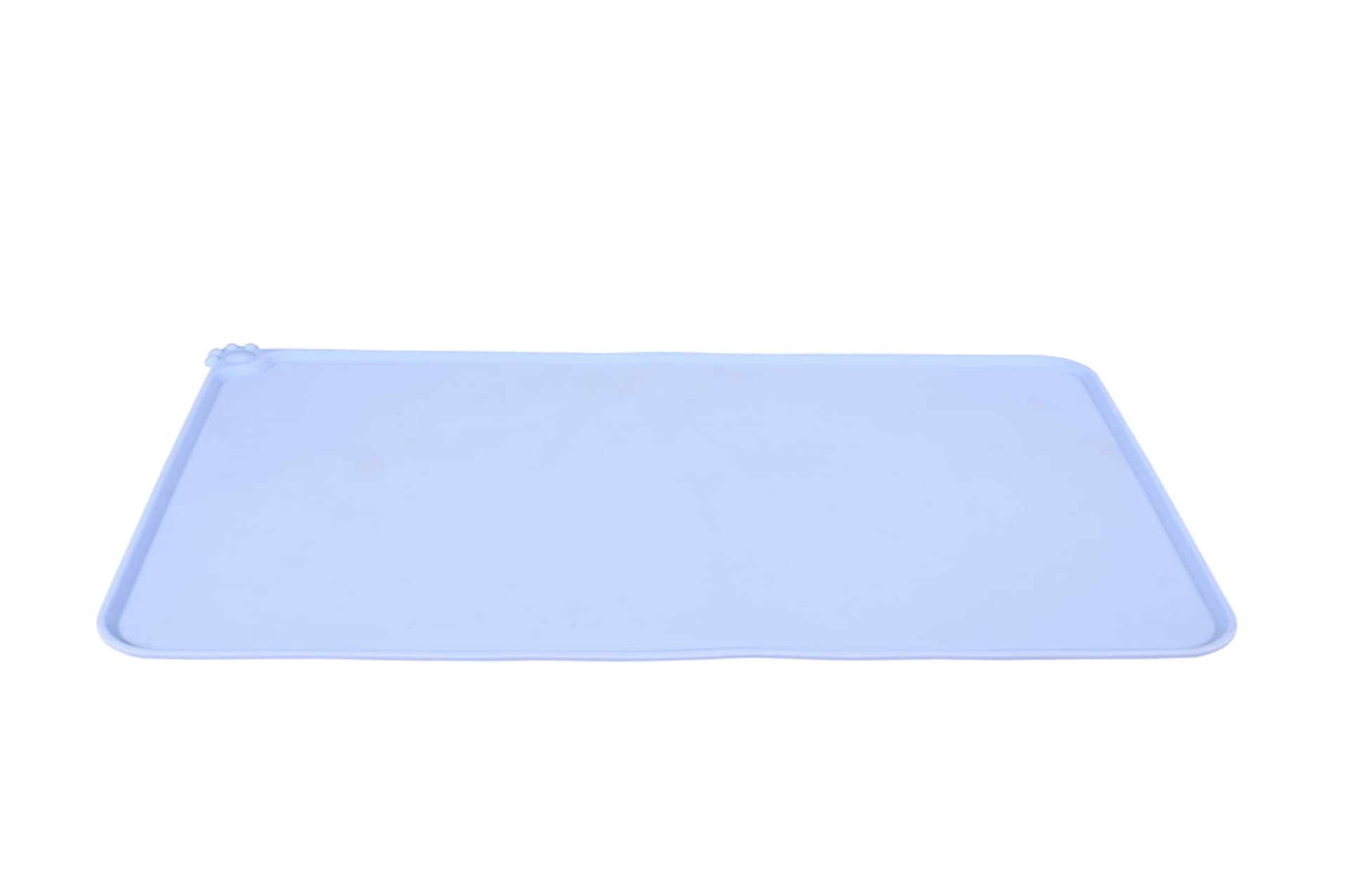 ZOLUX Silikonunterlage für Hundenapf oder Katzennapf Größe M blau 47,5 x 30,5 cm