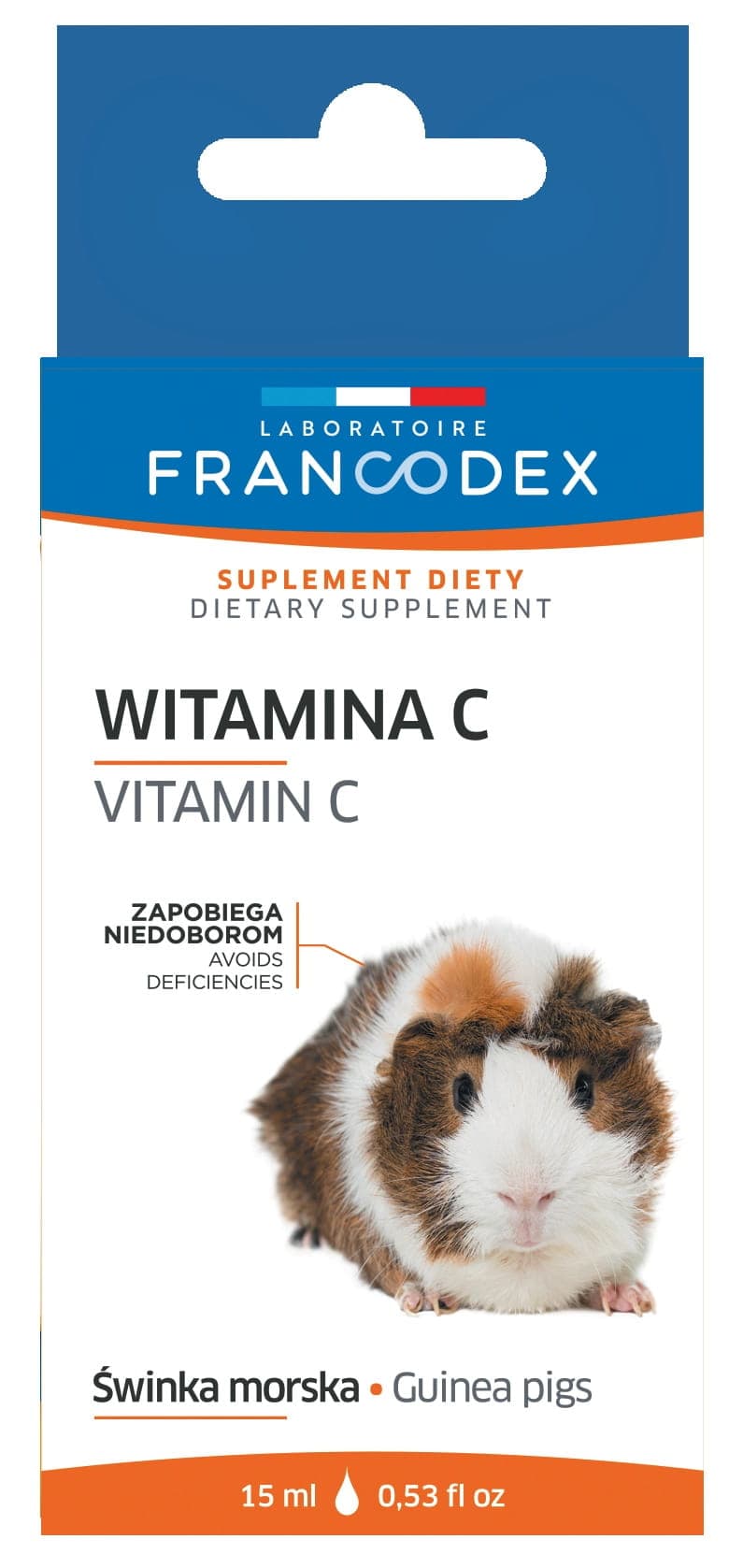 FRANCODEX PL Vitamin C für Meerschweinchen – Prophylaxe, 15 ml
