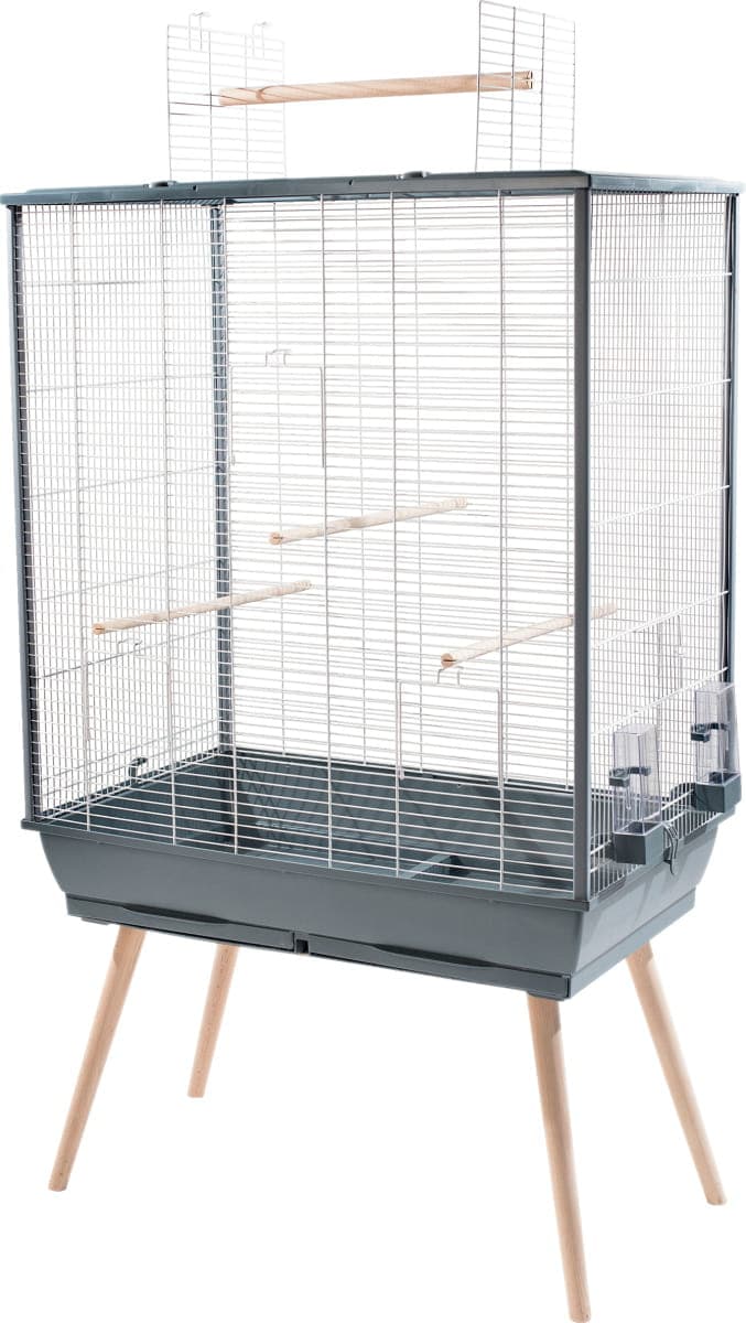 ZOLUX Vogelkäfig NEO JILI XL – Farbe Grau