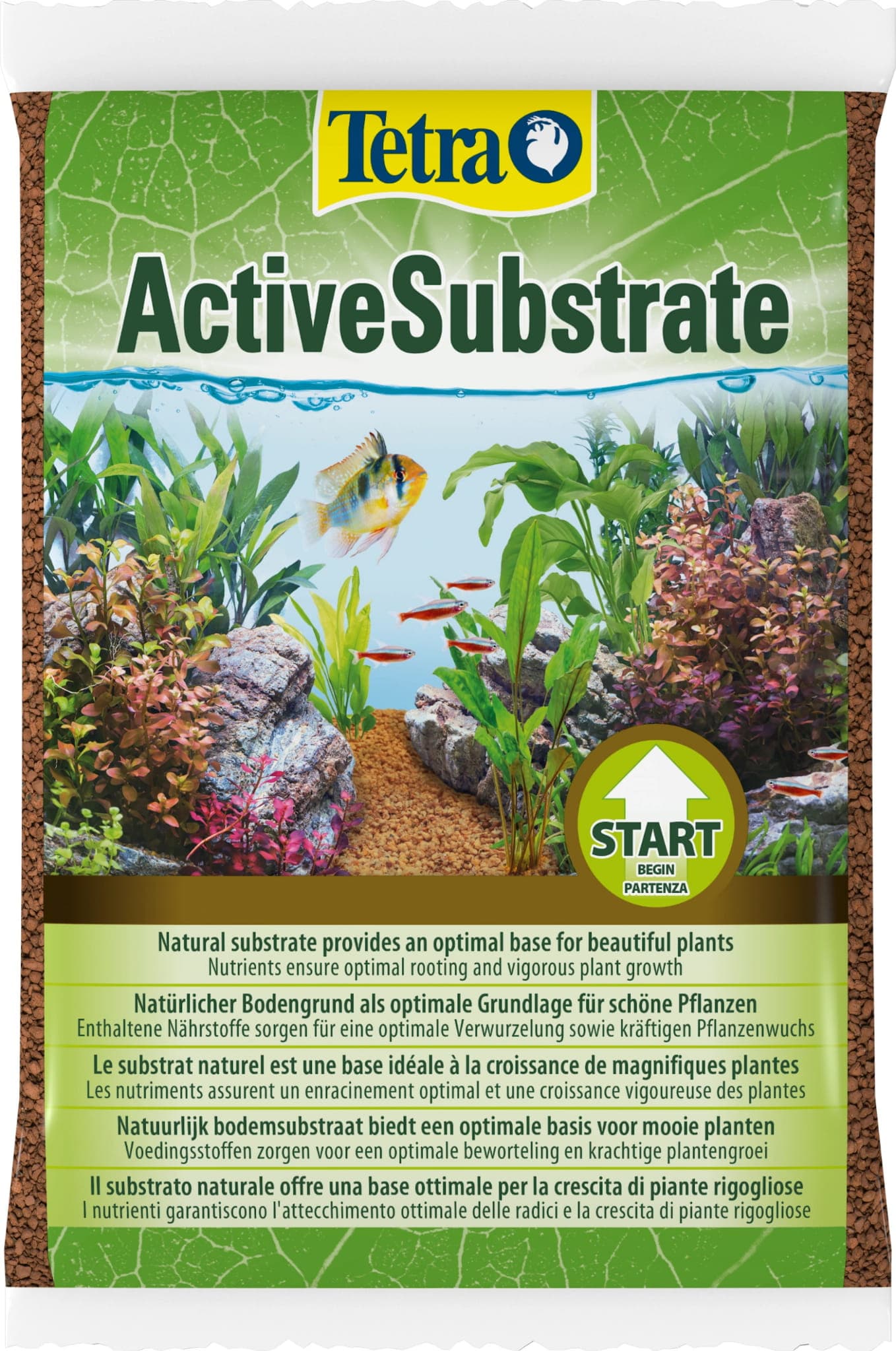 TETRA ActiveSubstrate 3 l – Bodengrund für optimales Pflanzenwachstum im Aquarium