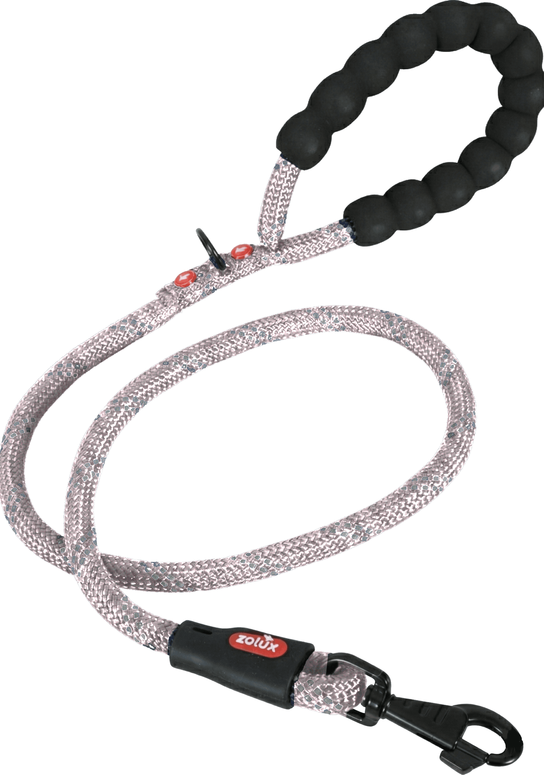 ZOLUX Seilleine für Hunde, 3 m, 13 mm, rosa