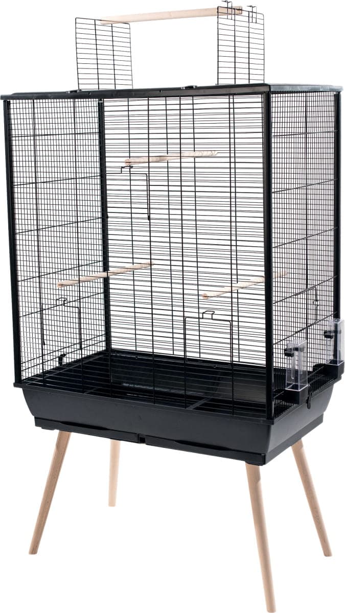 ZOLUX Vogelkäfig NEO JILI XL – Farbe Schwarz
