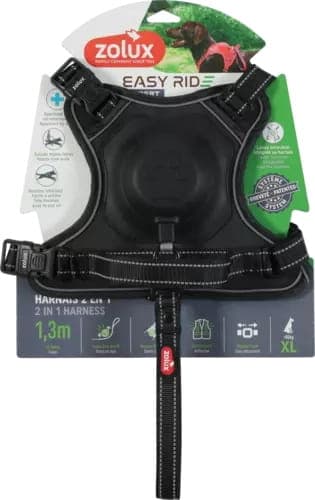 ZOLUX Hundegeschirr mit Automatikleine Easyride XL schwarz