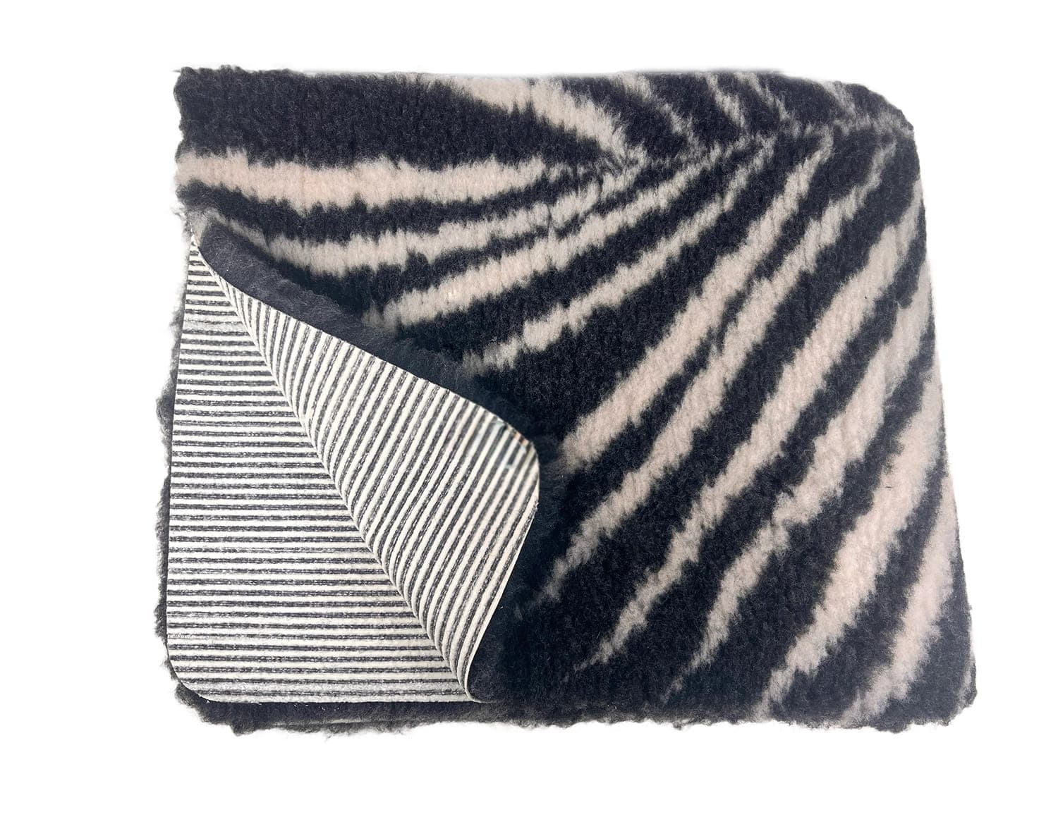 ZOLUX Dry bed Isolier- Hundematte mit Pflanzenmuster 75x95 cm Graphitfarbe