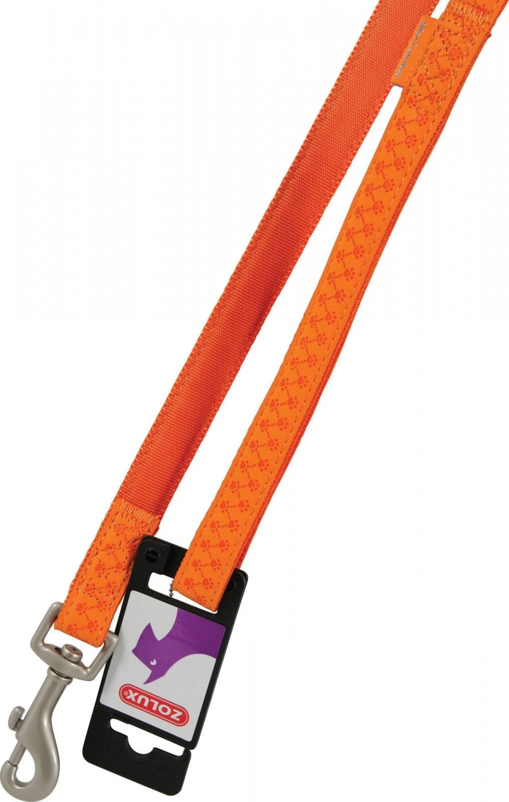 ZOLUX Hundeleine Mac Leather XS 10 mm/1,2 m orange