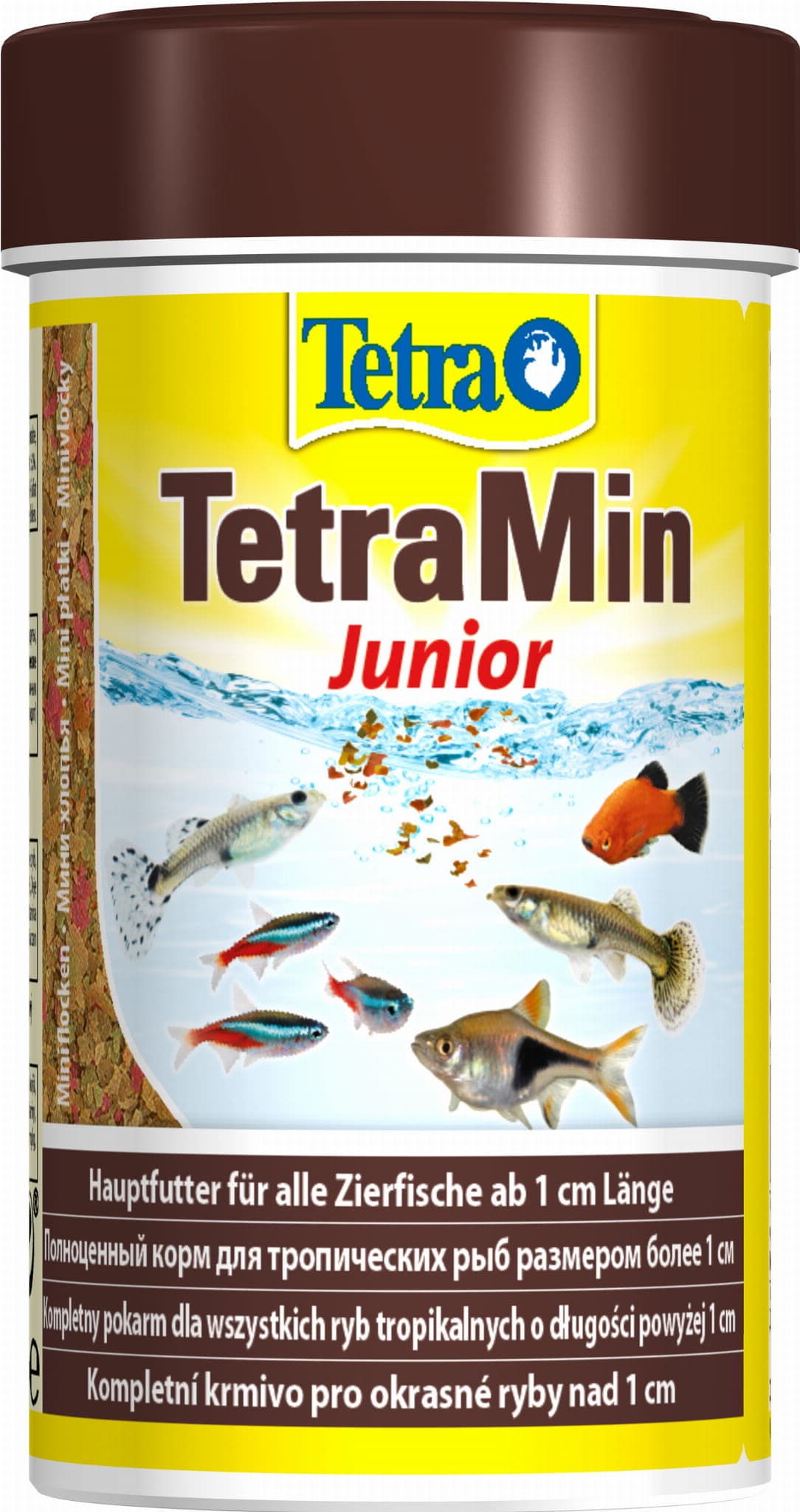 TETRA TetraMin Junior 100 ml – Futter für junge Fische ab einer Länge von 1 cm