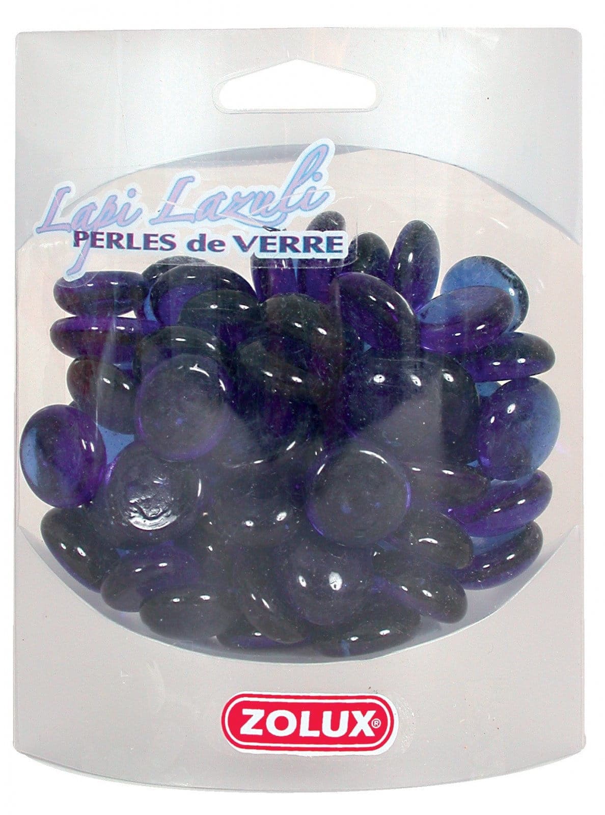 ZOLUX Aquarium-Dekoration Glasperlen Violett