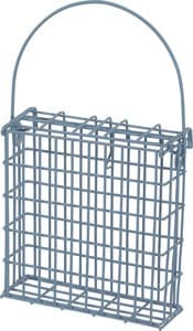 ZOLUX Futterspender für Fettblöcke für Vögel, graublau