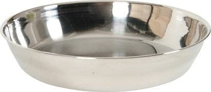 ZOLUX Edelstahlnapf für Hund und Katze INOX 13 cm 0,23 L