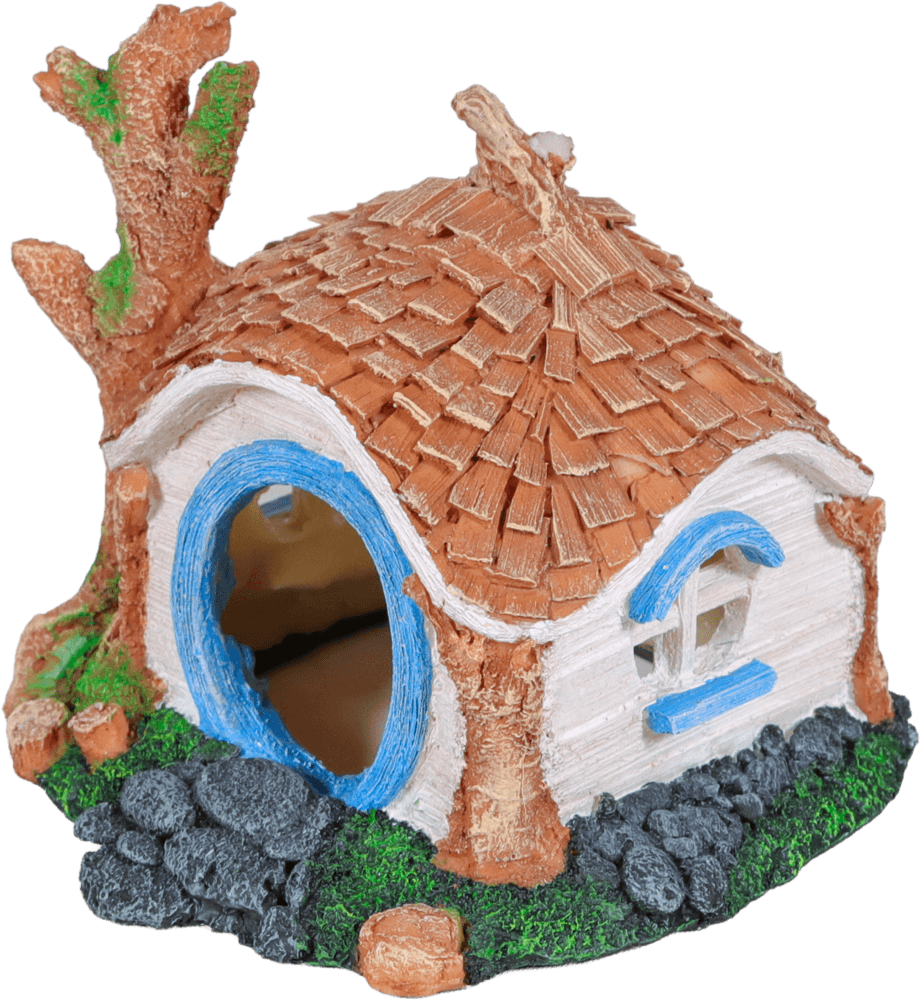 ZOLUX Aquariendekoration RIVAGE 4 Haus 10,5 x 8 x 11 cm