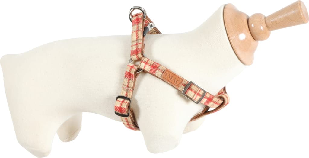 ZOLUX Verstellbares Hundegeschirr IMAO SCOTT 25 mm, Farbe Rot