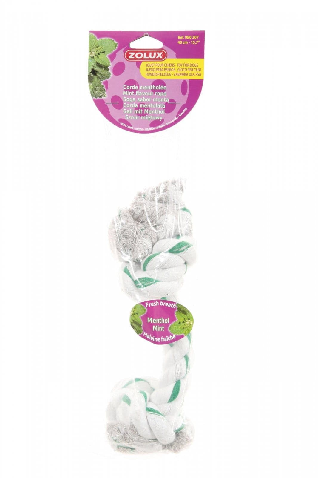ZOLUX Hundespielzeug Menthol- Seil 32 cm