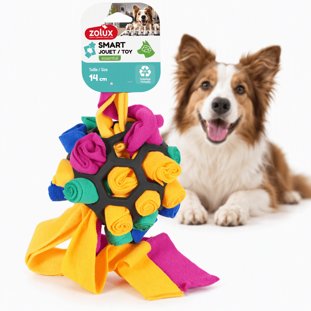 ZOLUX Intelligenzspielzeug für Hunde TPR 14 cm