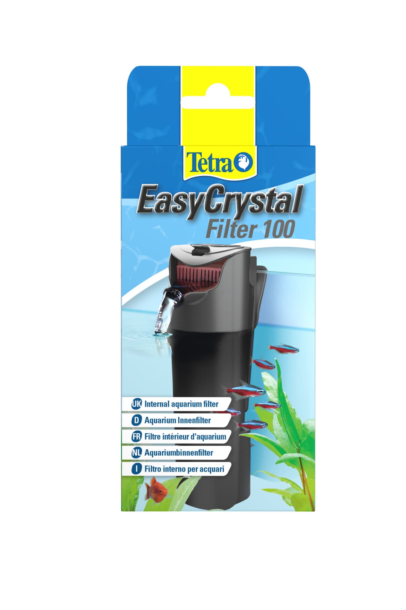 TETRA EasyCrystal Filter 100 – Innenfilter für Aquarien bis 15 l