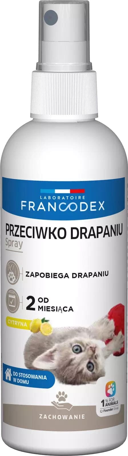 FRANCODEX Spray gegen Kratzen bei Kätzchen und Katzen 200 ml