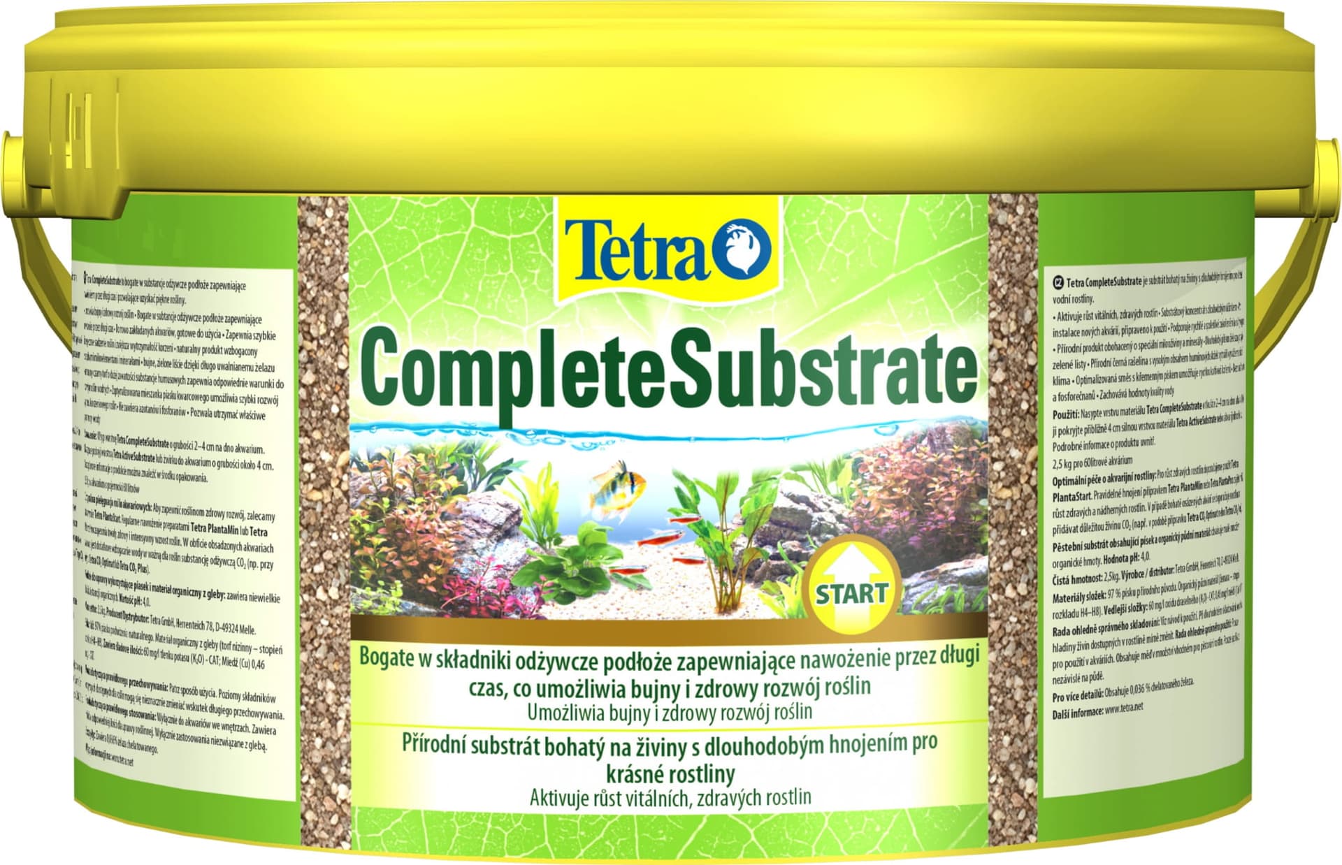 TETRA CompleteSubstrate 5 kg – Nährboden für Aquarienpflanzen