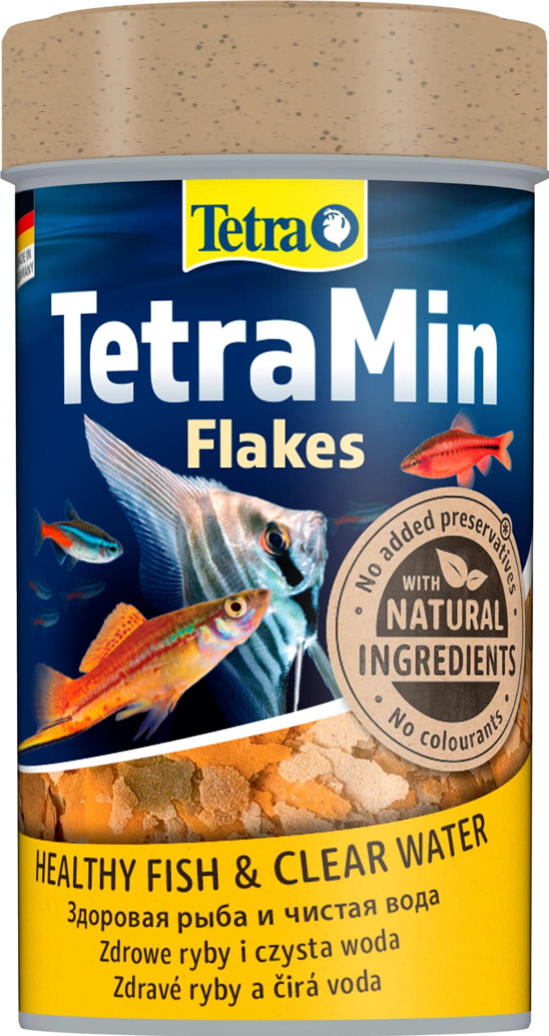 TETRA TetraMin 100 ml – Flockenfutter für Aquarienfische