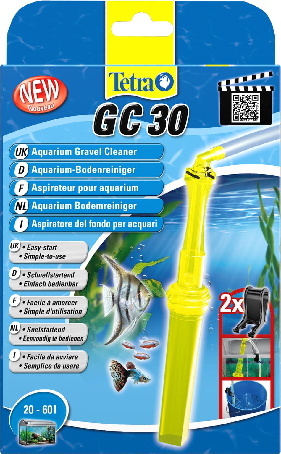 TETRA GC Gravel Cleaner GC 30 – Bodengrundreiniger für Aquarien GC 30