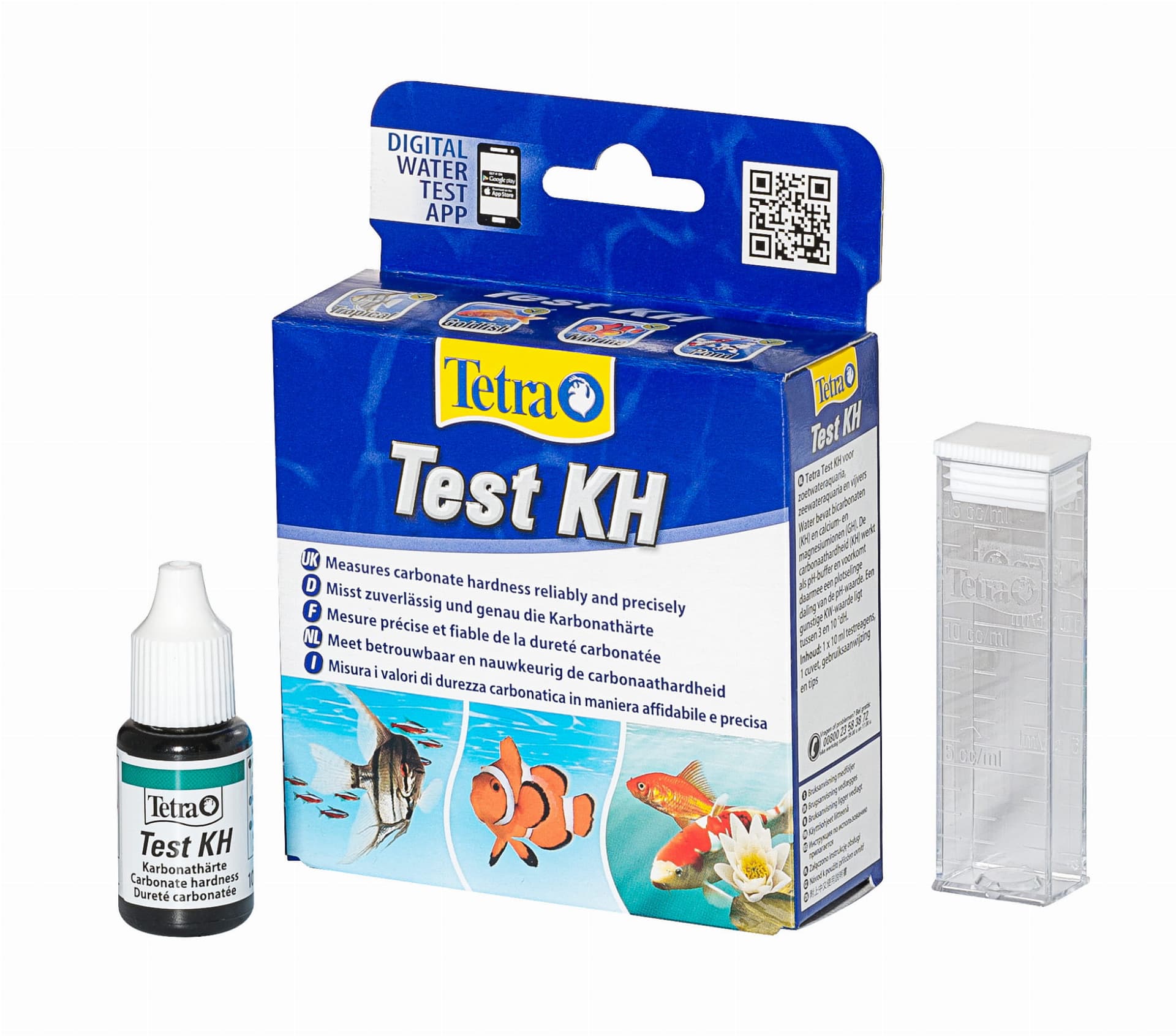 TETRA Test KH 10 ml, Tropfentest zur Bestimmung der Karbonathärte