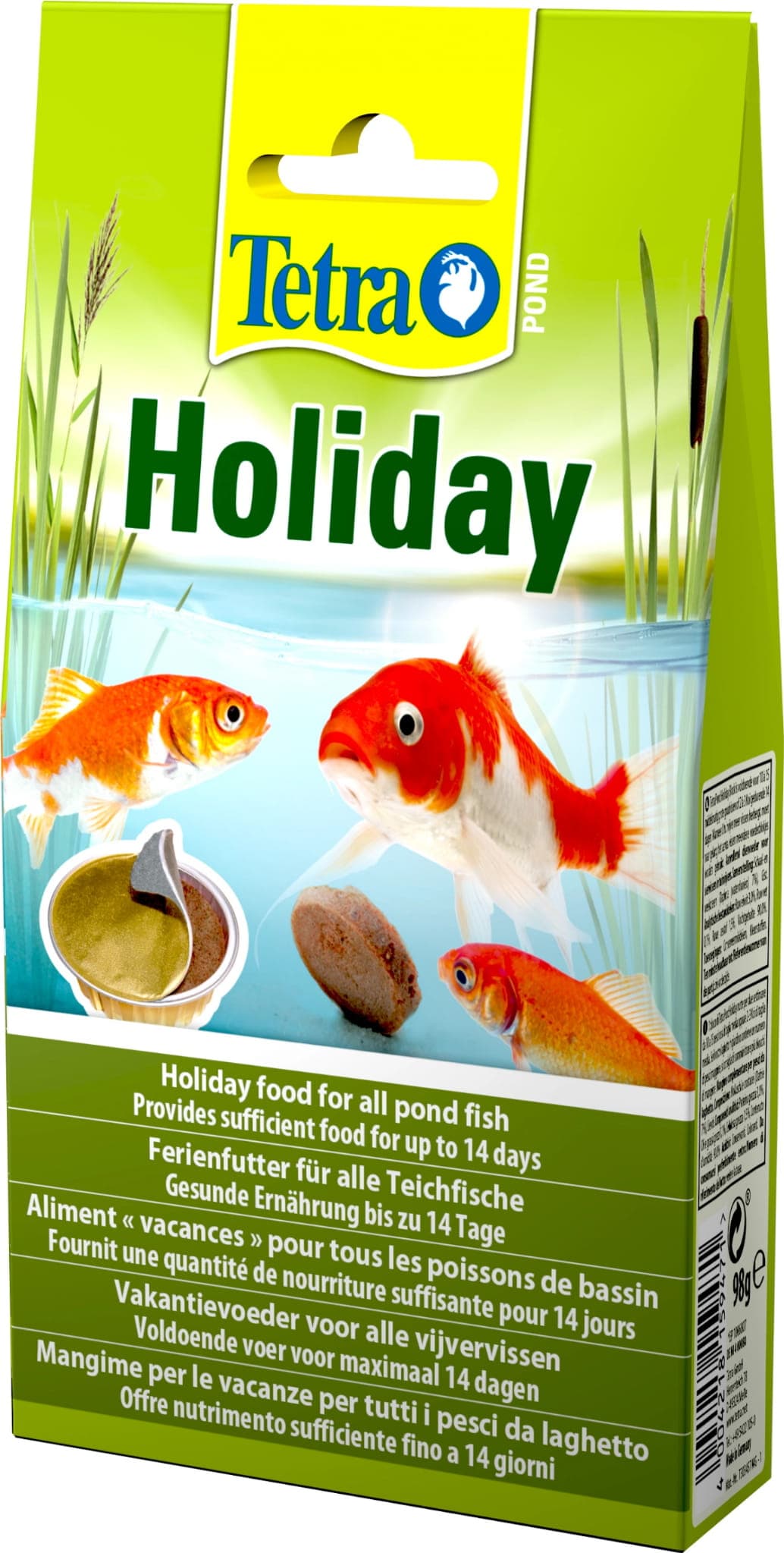 Tetra Pond Holiday 98 g – Urlaubsfutter für Teichfische