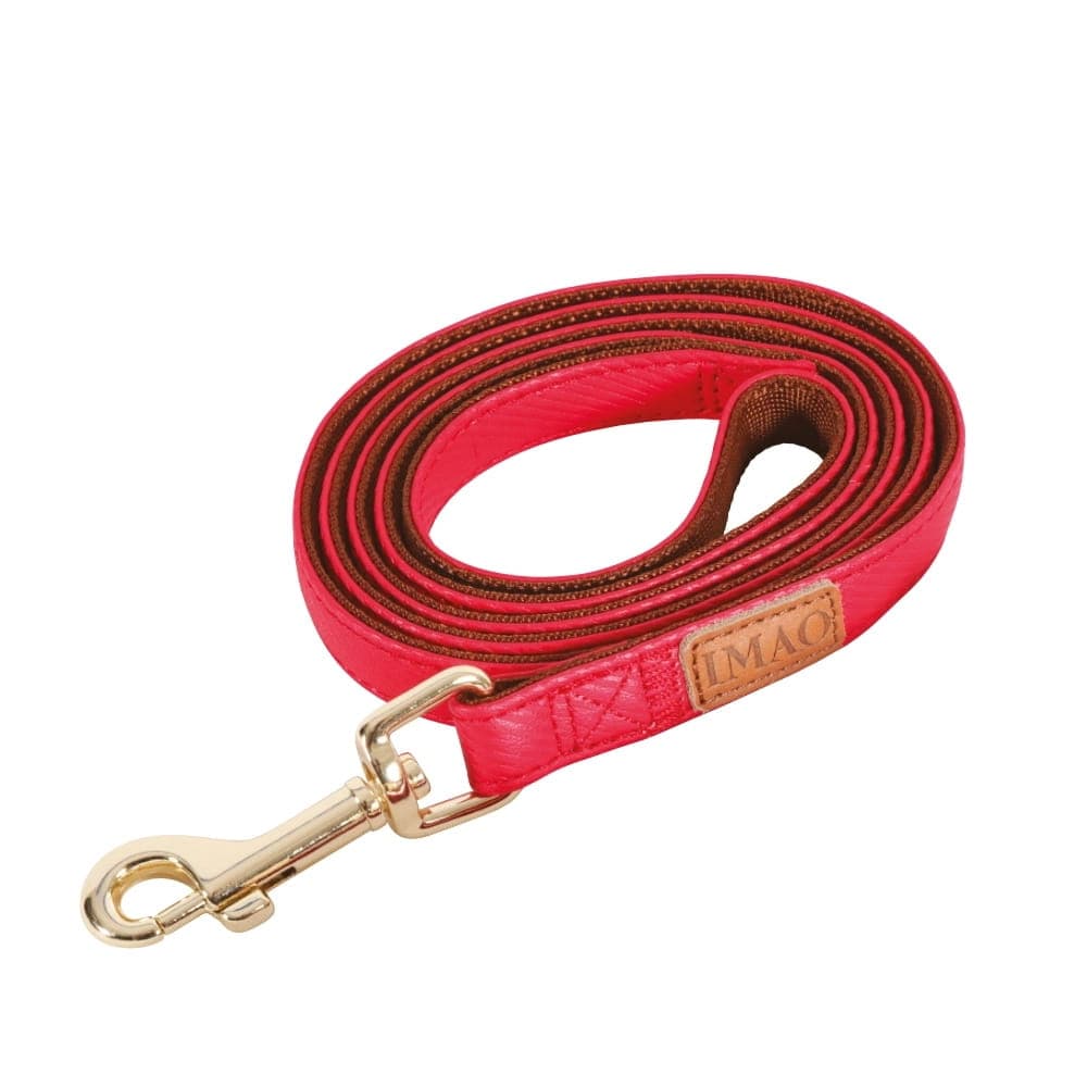 ZOLUX Elegante Hundeleine IMAO MAYFAIR 15 mm/1,2 m – Rot