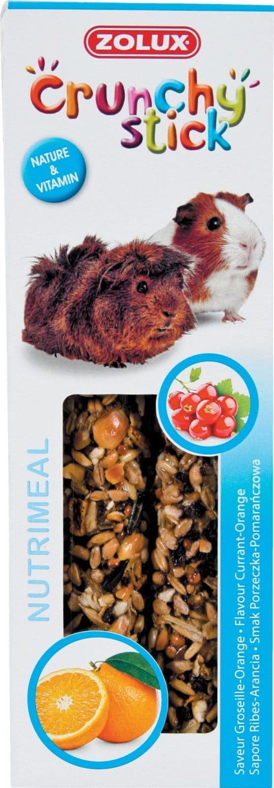 ZOLUX Kolba Kräcker- Stick für Meerschweinchen, Johannisbeere/ Orange 115 g