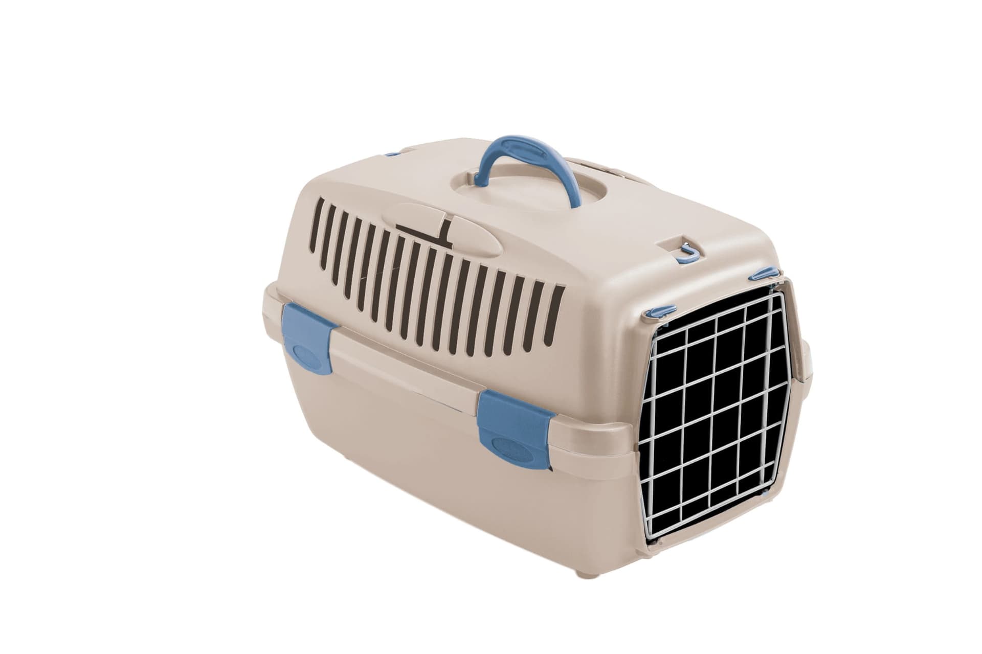 ZOLUX Transportbox für Hund und Katze GULLIVER 1 mit Metalltür, Farbe Beige