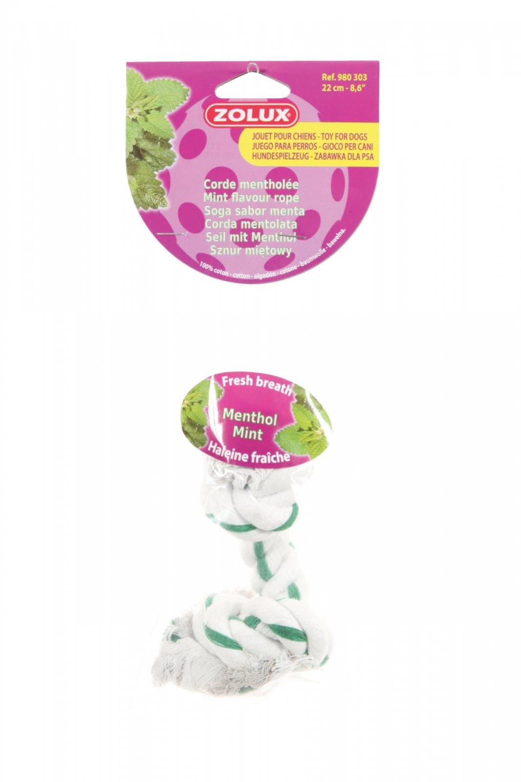 ZOLUX Hundespielzeug Menthol-Seil 22 cm