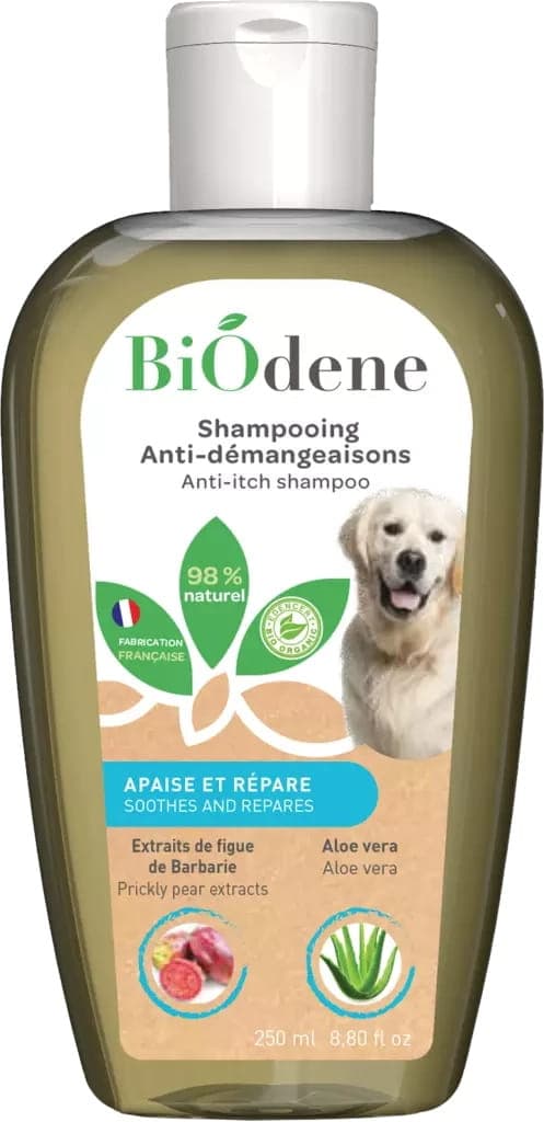 FRANCODEX Anti-Juckreiz-Shampoo für Hunde BIODENE 250 ml