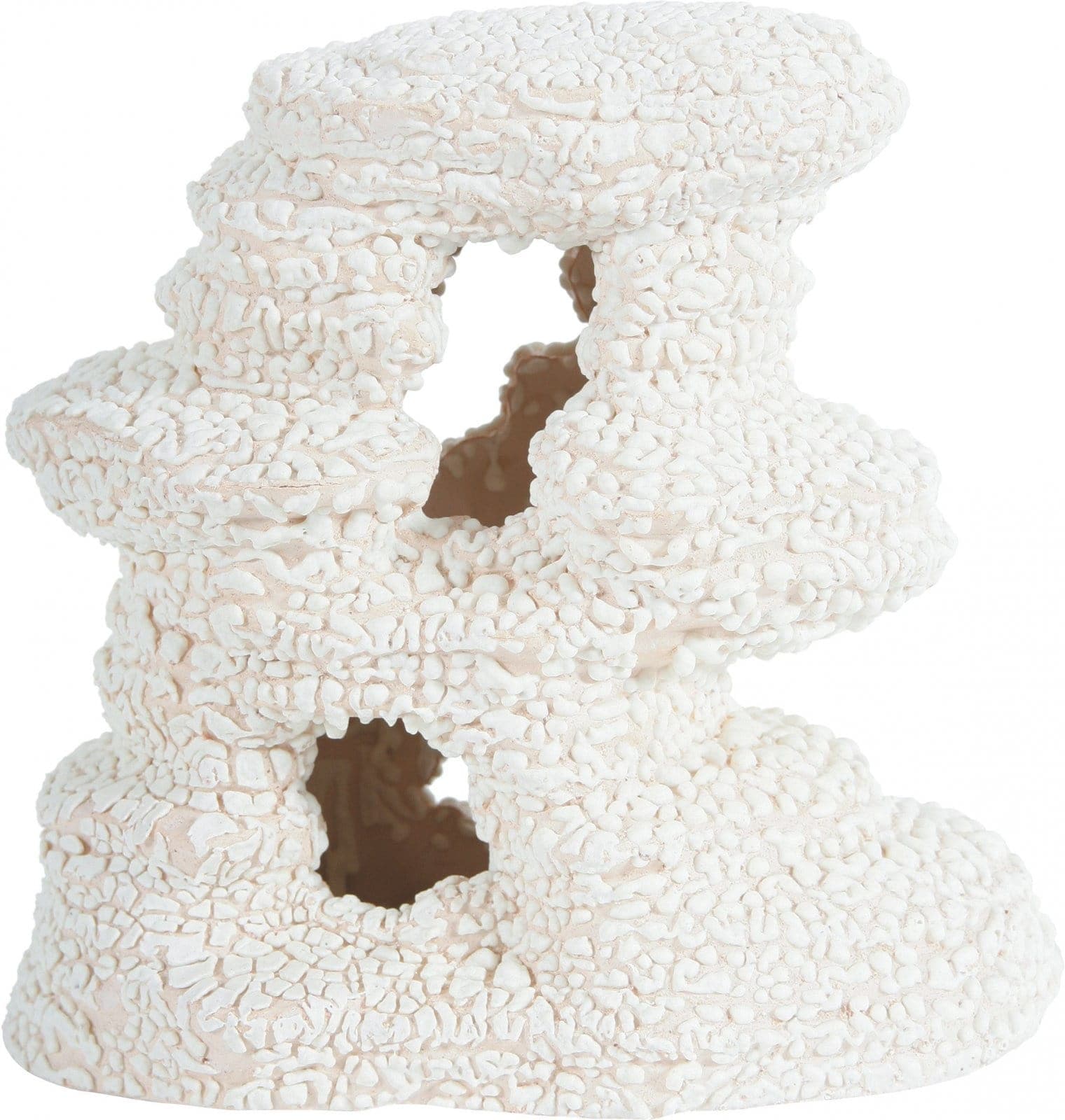 ZOLUX Aquarium-Dekoration Keramikfelsen KORAL Modell 4, 10,5 x 18,4 x 16 cm