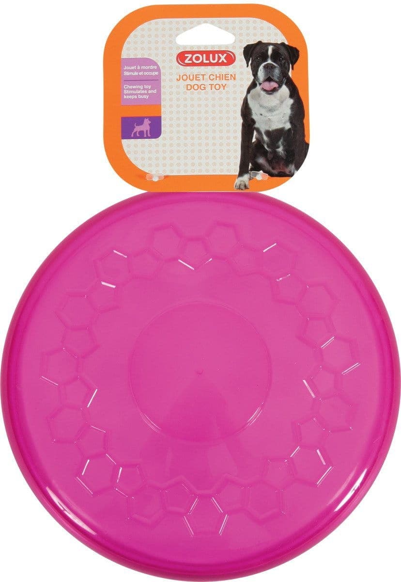 ZOLUX Hundespielzeug Frisbee TPR POP 23 cm rosa