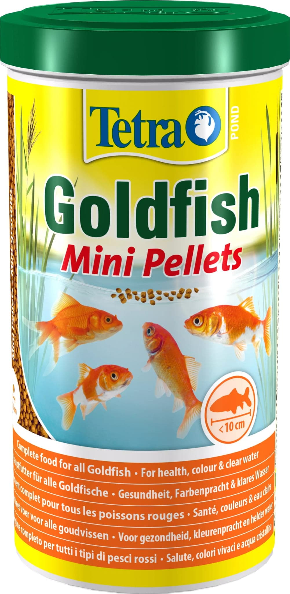TETRA Pond Goldfish Mini Pellets 1 L – Futter für kleine Goldfische in Gartenteichen