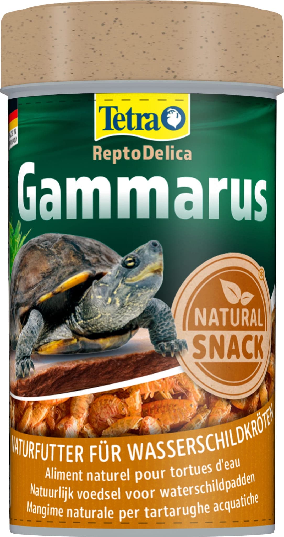 TETRA Gammarus 100 ml – Futter in Form von getrocknetem Gammarus für Schildkröten.