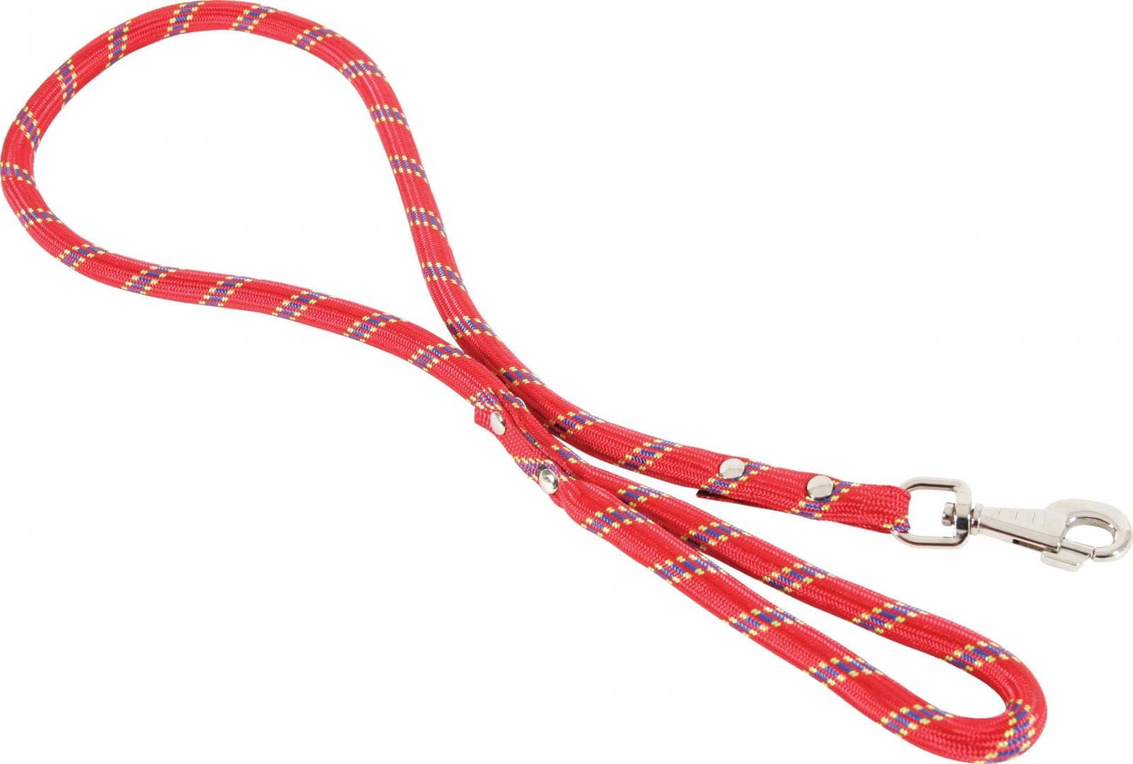 ZOLUX Hundeleine aus Nylonseil 13 mm / 1,2m – Farbe Rot