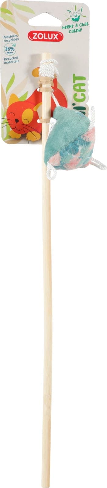 ZOLUX Katzenspielzeug Angel mit Pyramide, Blätter ETHICAT 40 cm