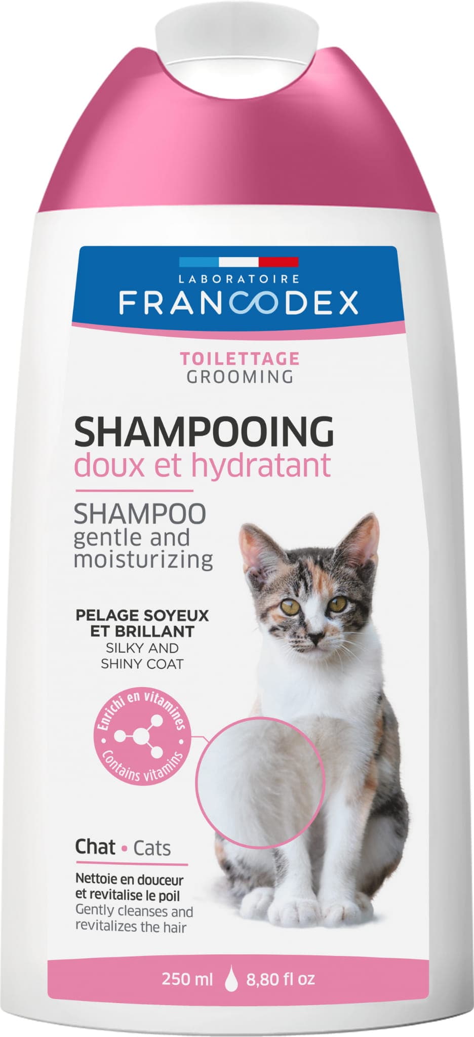 FRANCODEX Katzenshampoo mild volumengebend 250 ml