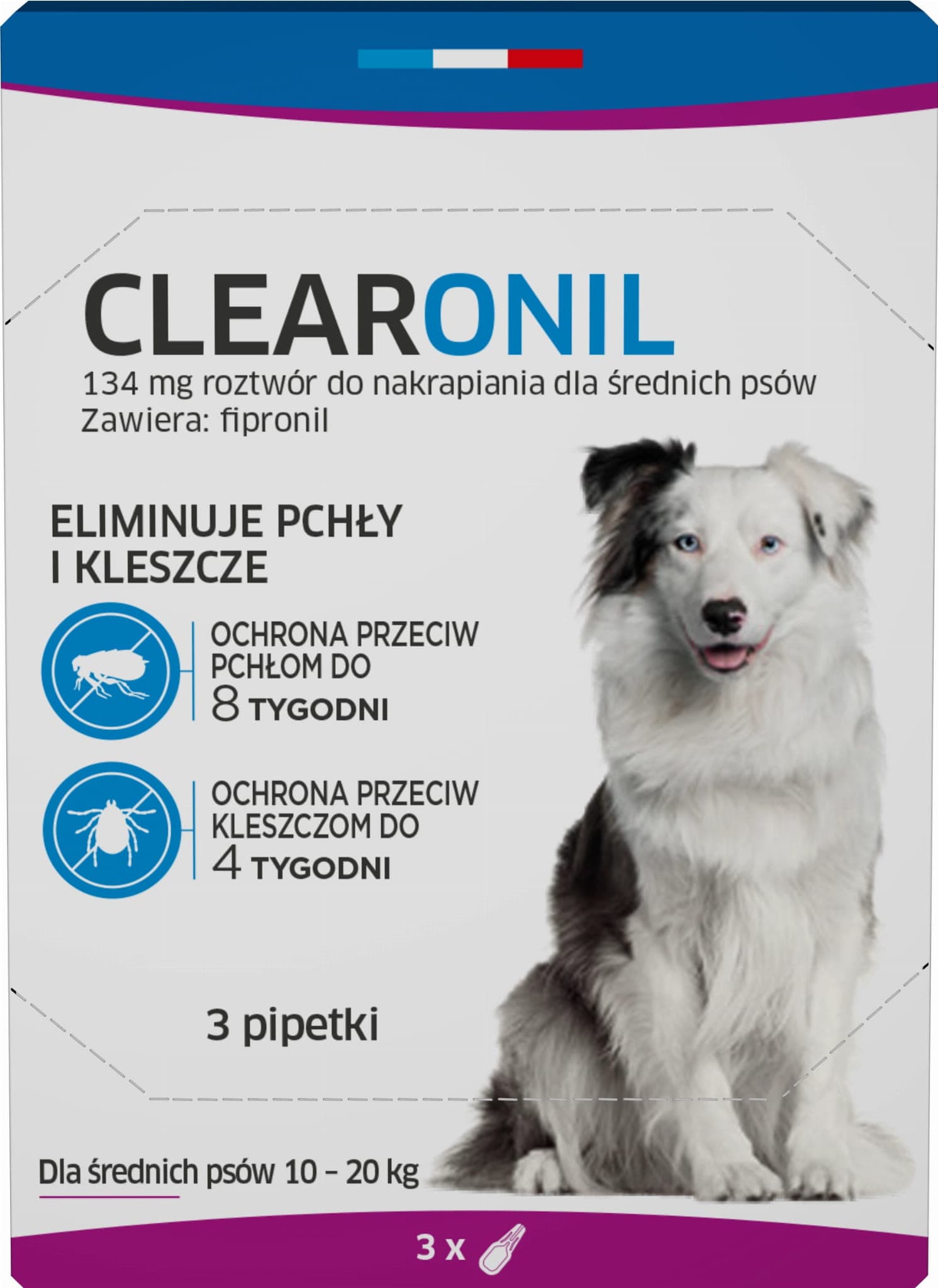 FRANCODEX CLEARONIL für mittelgroße Hunde (10–20 kg)
