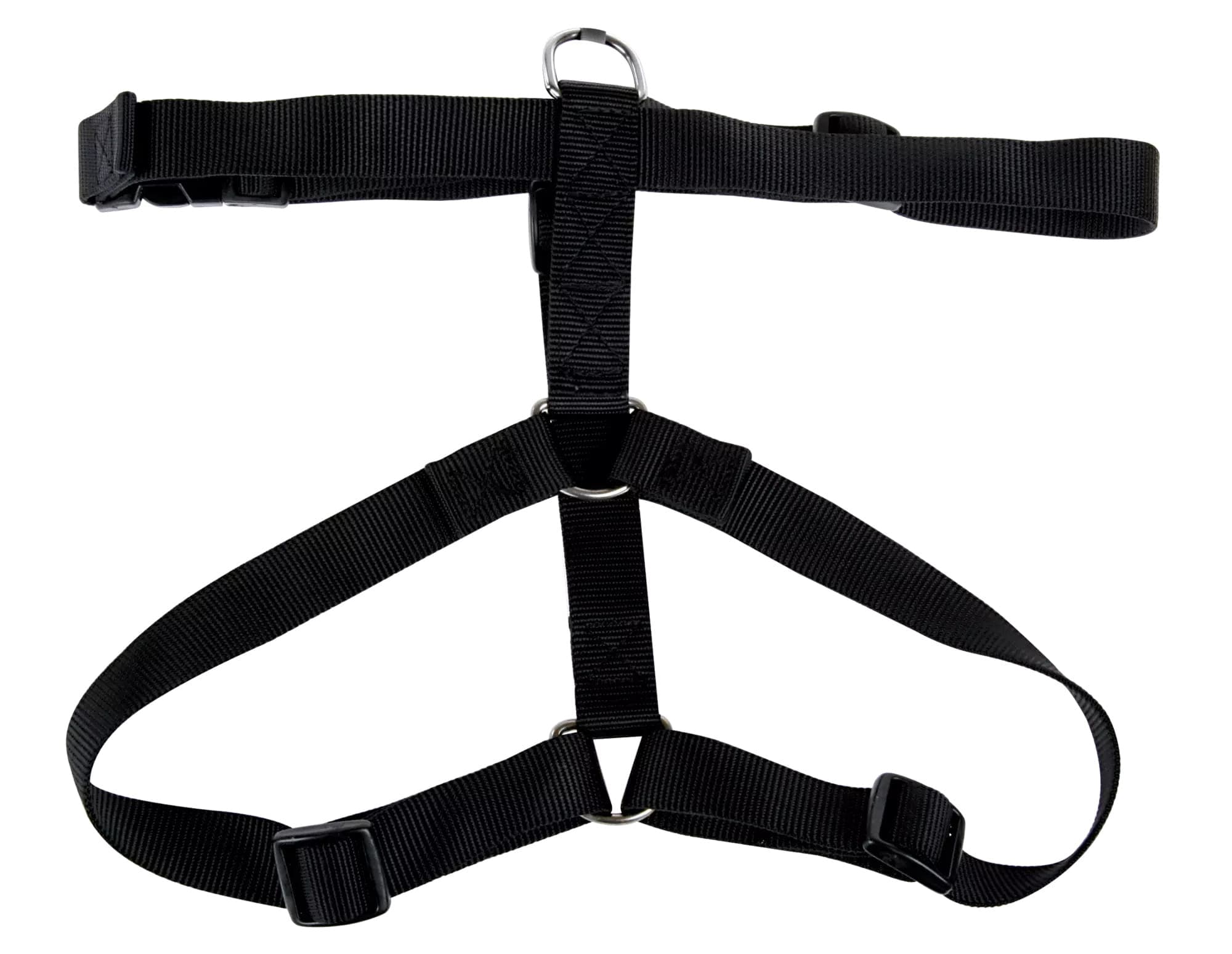 ZOLUX Hundegeschirr aus Nylonband 30/45 cm 15 mm – Farbe Schwarz