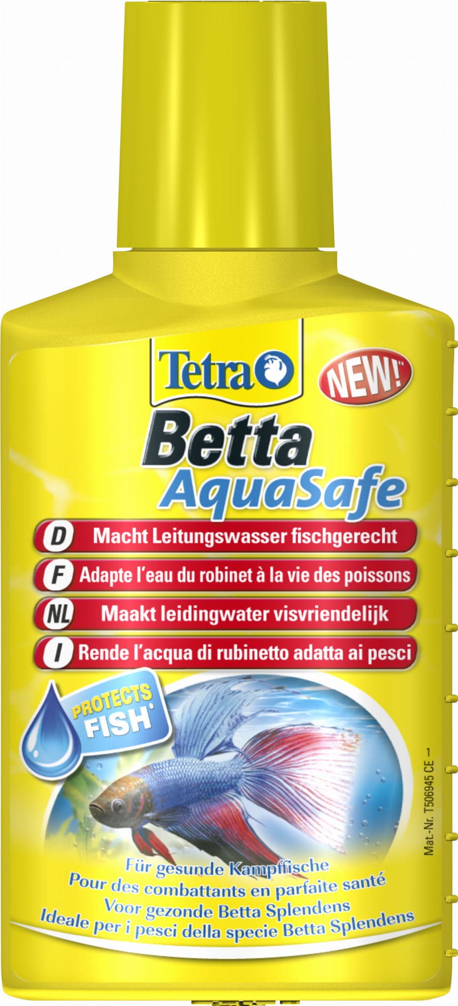 TETRA Betta AquaSafe 100 ml – Für eine schnelle und gesunde Umgebung im Kampffisch-Aquarium