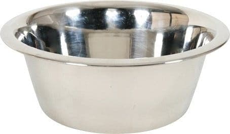 ZOLUX Edelstahlnapf für Hunde und Katzen INOX 11 cm 0,2 L