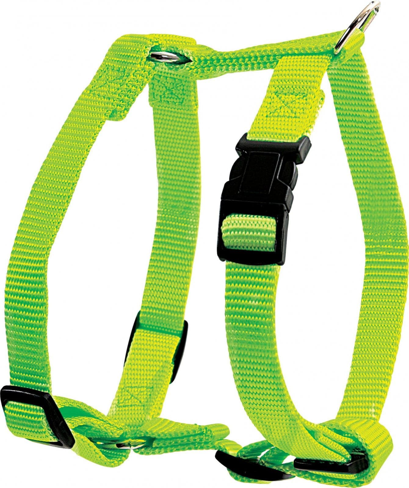 ZOLUX Verstellbares Nylon-Hundegeschirr 15 mm Farbe Hellgrün