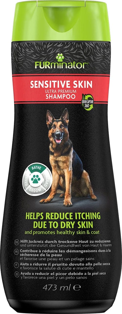 FURMINATOR Premium Schampoo für Hunde mit sensibler Haut 473ml