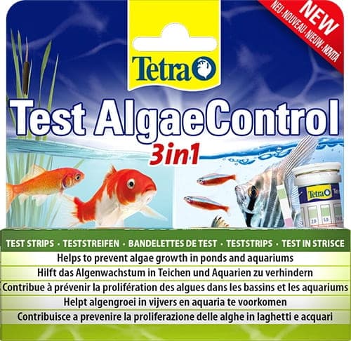 Tetra Test AlgaeControl 3in1 – Teststreifen zur Messung von Phosphat- und Nitratwerten