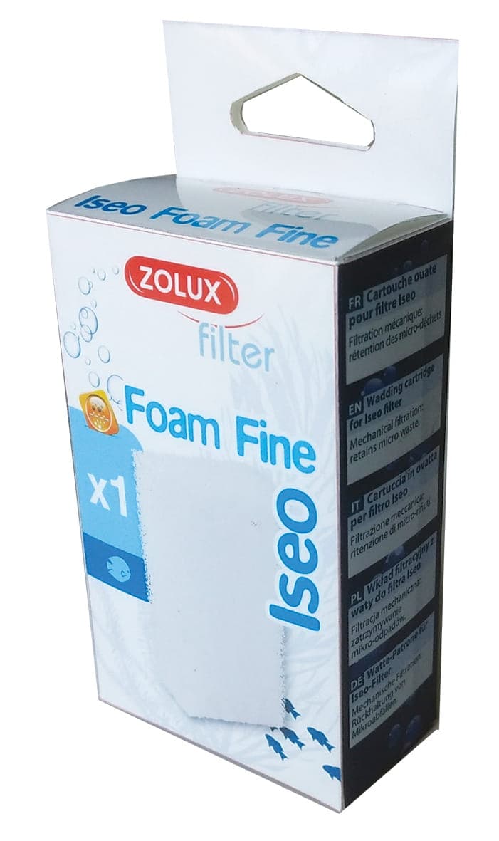 Zolux Filtereinsatz ISEO Foam Fine – Schaumstoff für Aquarium JALAYA und AQUA CLEAR