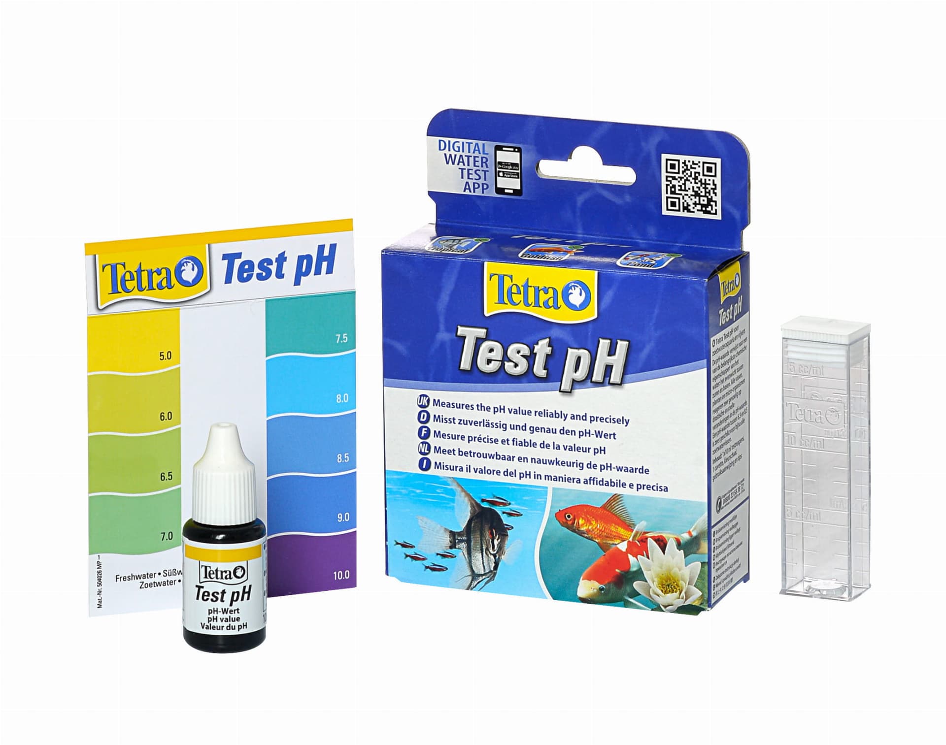 TETRA Test pH 10 ml – Tropfentest zur Messung des Säuregehalts im Aquariumwasser