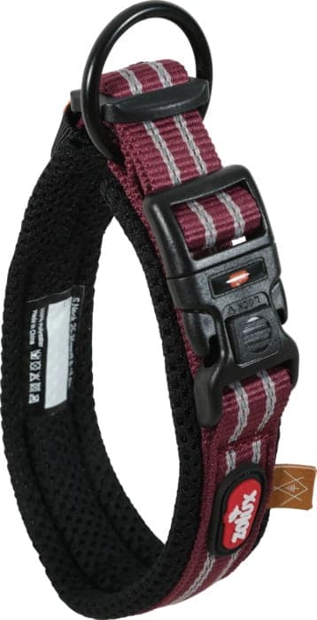 ZOLUX – Hundehalsband BIVOUAK, 25–35 cm, Rot