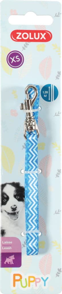 ZOLUX Welpenleine Puppy PIXIE 8 mm/1,20 m Farbe Blau