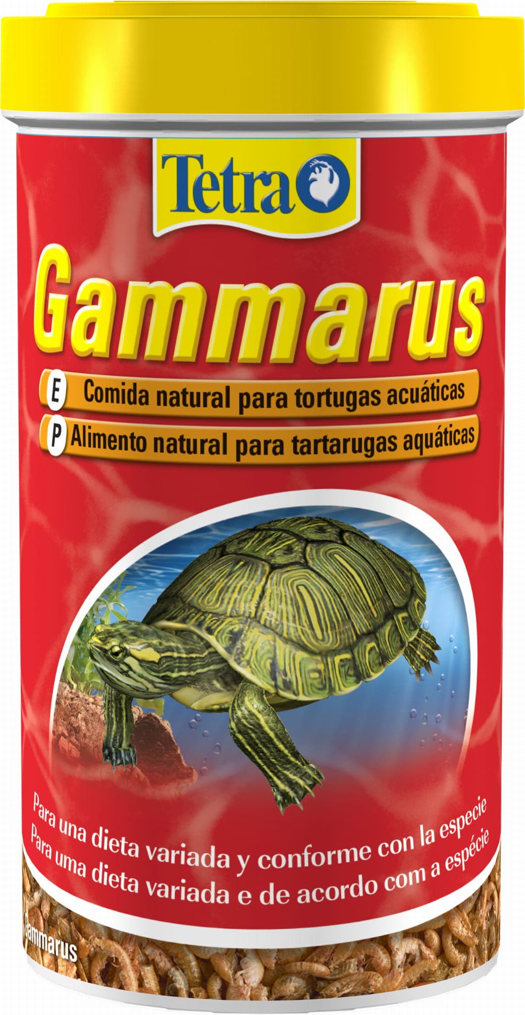 TETRA Gammarus 500 ml – Futter in Form von getrocknetem Gammarus für Wasserschildkröten.