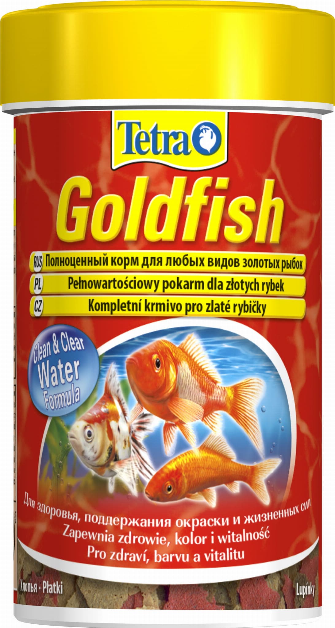 TETRA Goldfish 100 ml, Flockenfutter für Kaltwasserfische.
