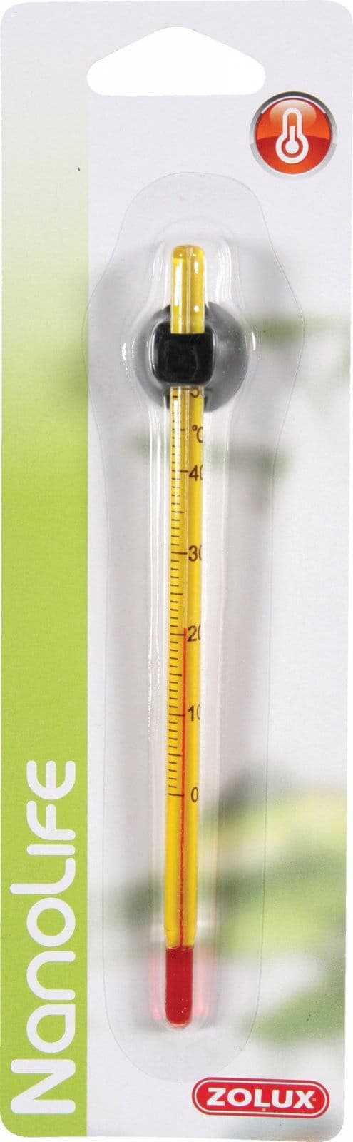 ZOLUX Quecksilberfreies Aquarienthermometer mit Saugnapf Pro-Temp